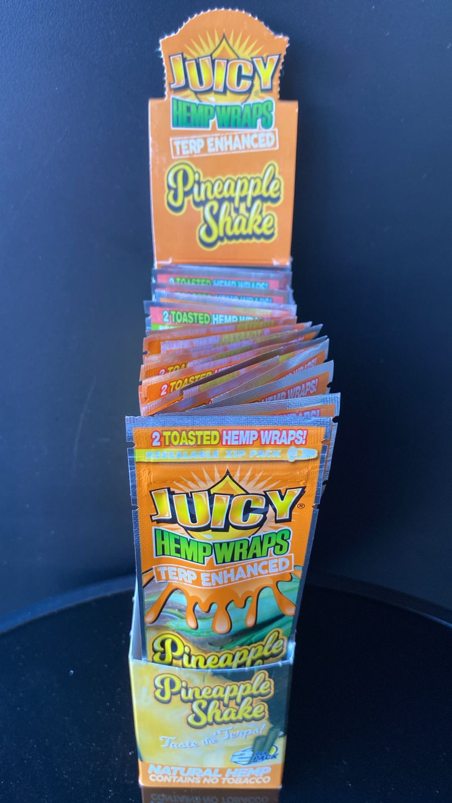 JUICY HEMP WRAP PINEAPPLE SHAKE