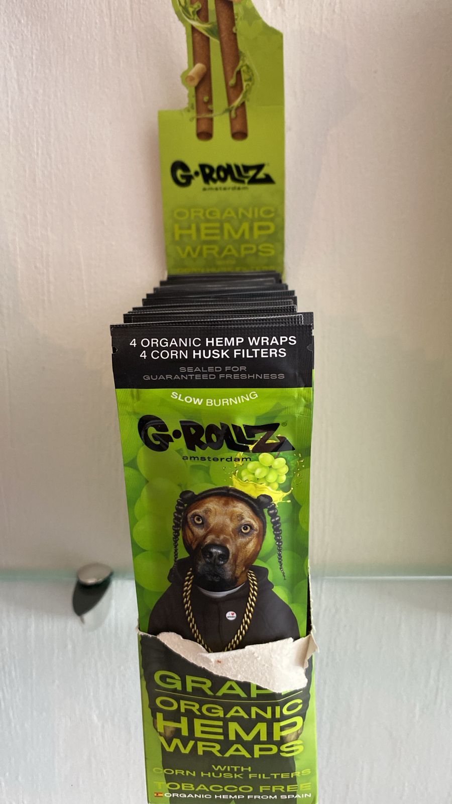 G-ROLLZ ORGANIC HEMP WRAPS EMSTERDAM