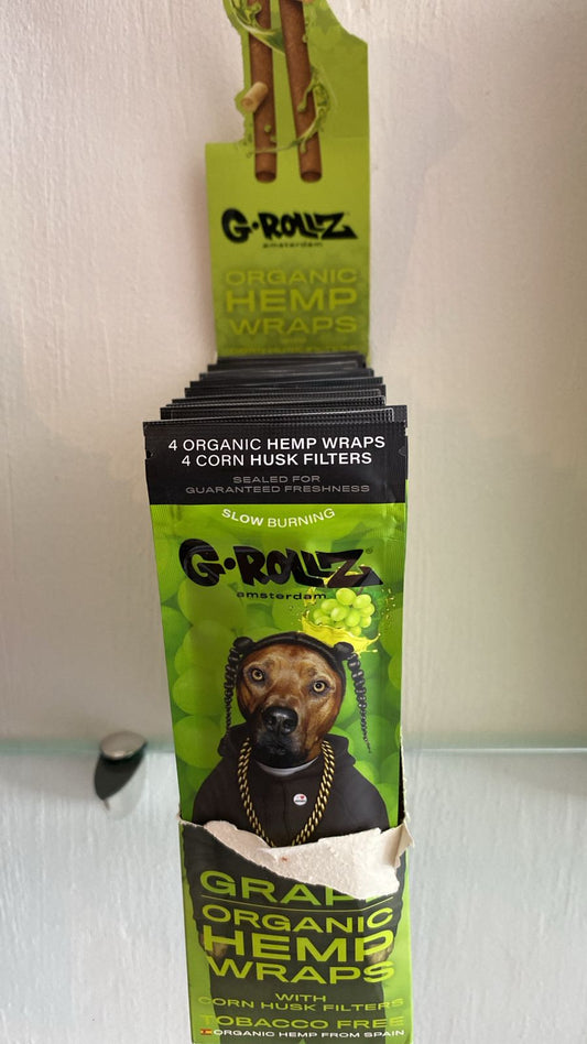 G-ROLLZ ORGANIC HEMP WRAPS EMSTERDAM