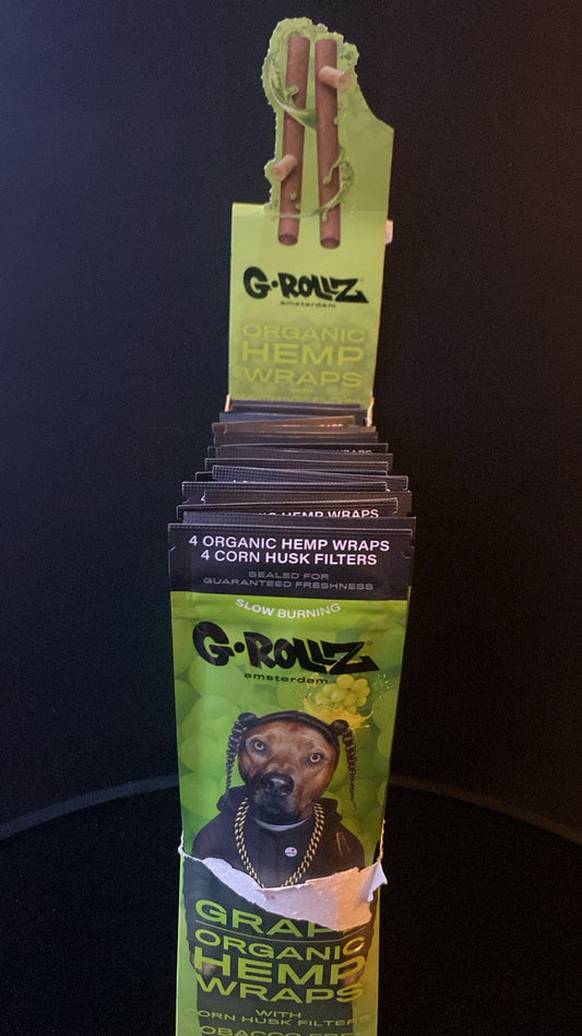 G-ROLLZ ORGANIC HEMP WRAPS GRAPE