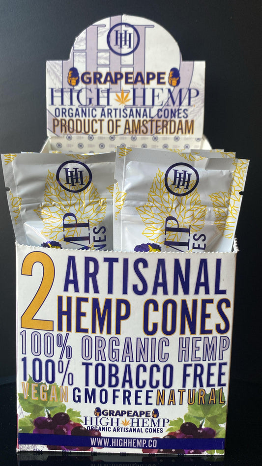 HIGH HEMP CONOS GRAPEAPE