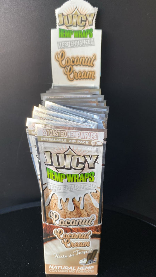 JUICY HEMP WRAPS COCONUT CREAM