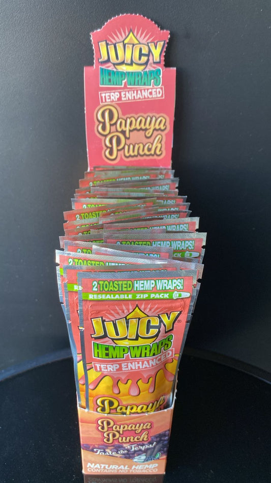 JUICY HEMP WRAPS PAPAYA PUNCH