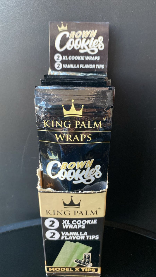 KING PALM WRAPS CROWN COOKIES