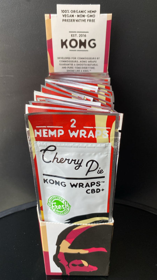 KONG HEMP CBD WRAPS CHERRY PIE