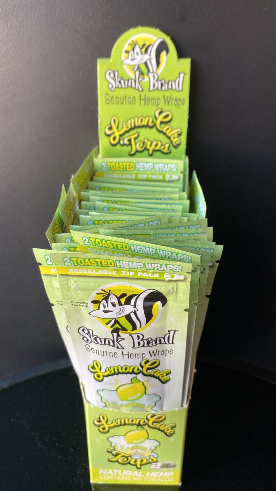 SKUNK BRAND HEMP WRAPS LEMON CAKE