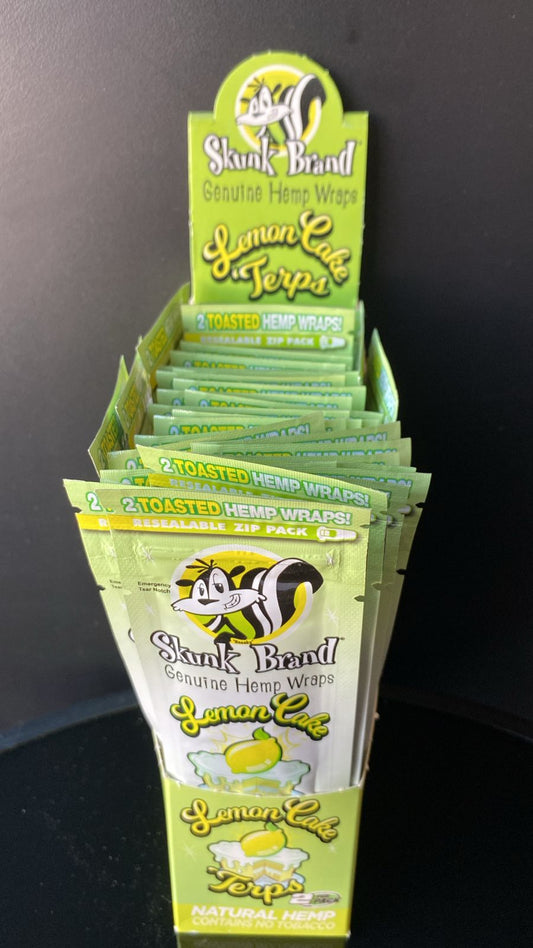 SKUNK BRAND HEMP WRAPS LEMON CAKE