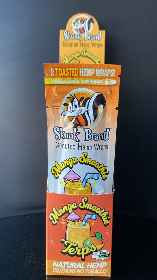 SKUNK BRAND HEMP WRAPS MANGO SMOOTHIE