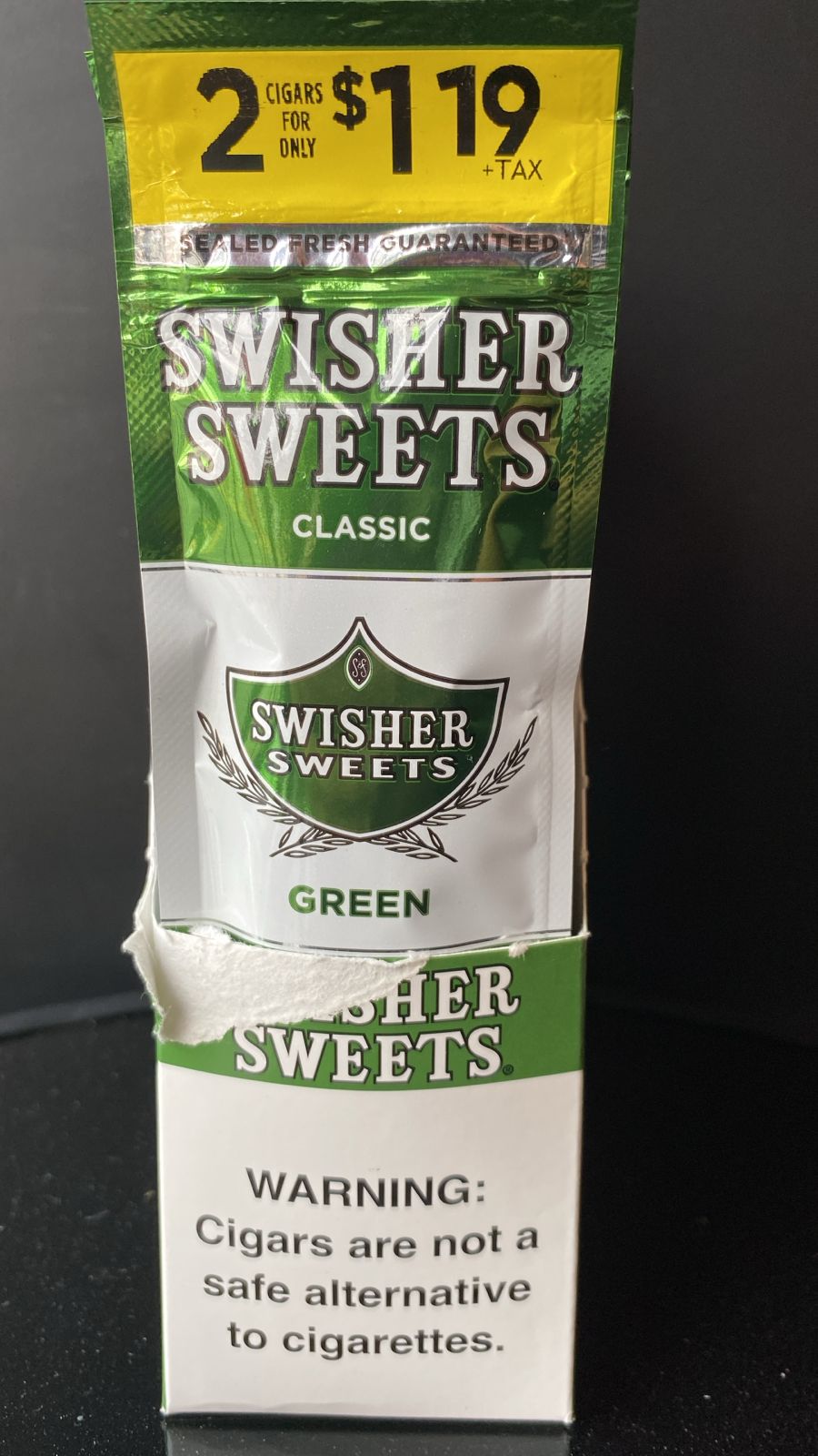 SWISHER SWEETS GREEN