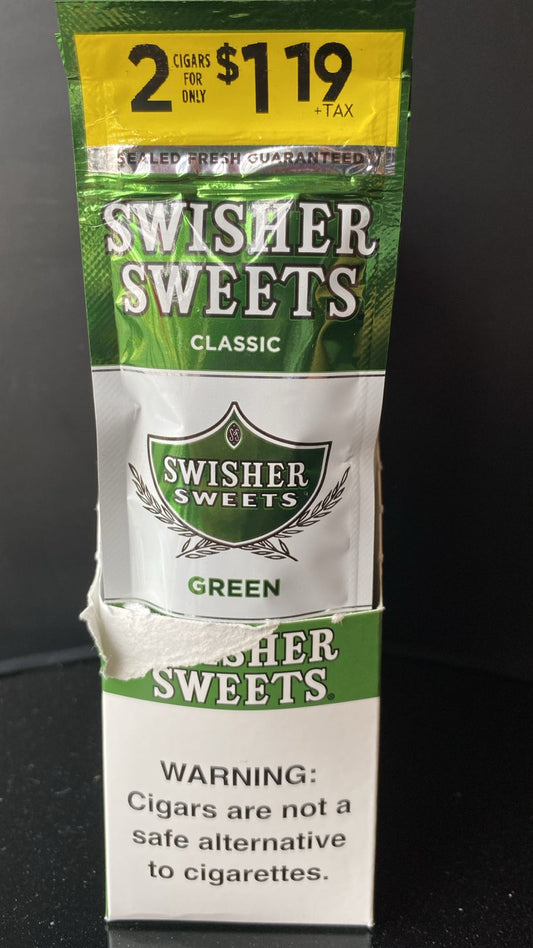 SWISHER SWEETS GREEN
