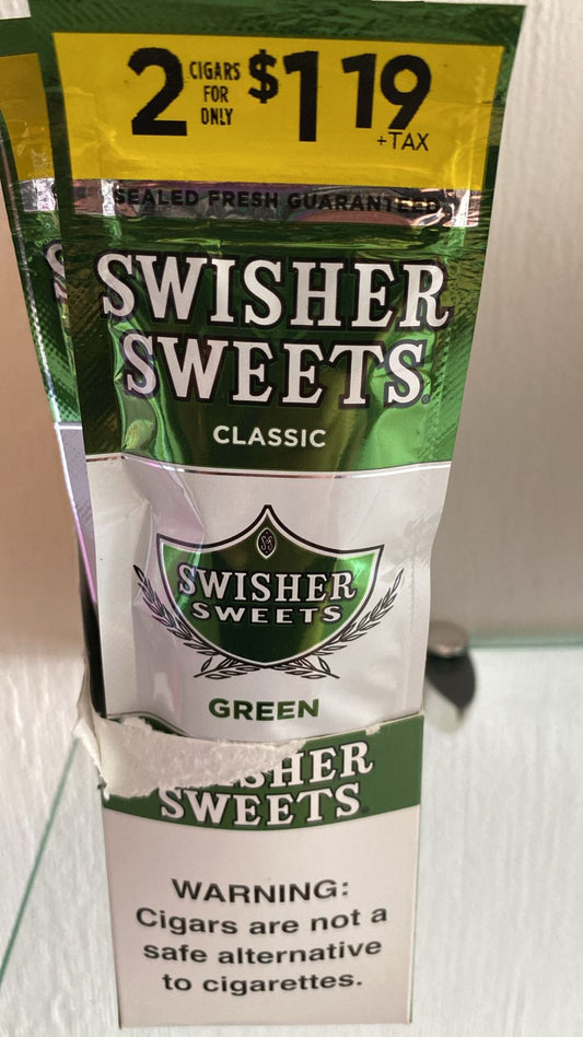 SWISHER SWEETS GREEN