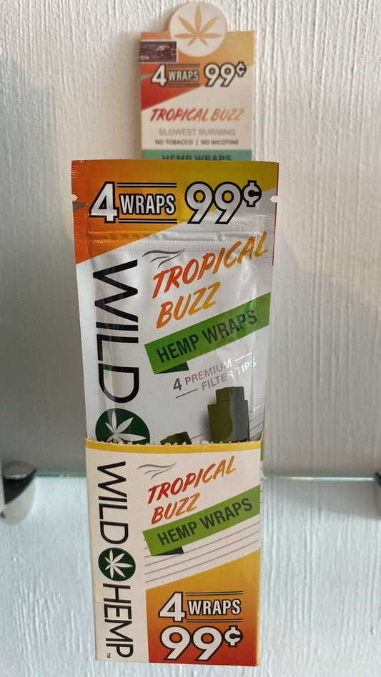WILD HEMP TROPICAL BUZZ 4 PACK